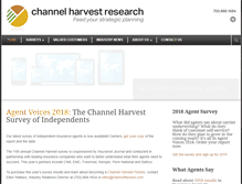 Tablet Screenshot of channelharvest.net